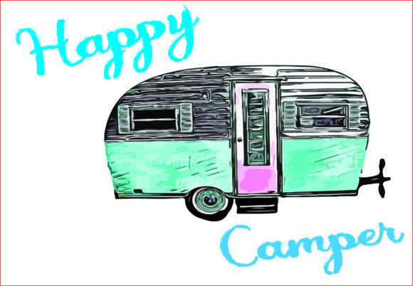 Download Happy Camper PNG, Sublimation Graphics - Camper png Collection