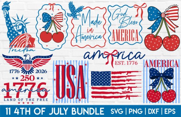Download 4th of July SVG Bundle USA Patriotic PNG - 4th of july svg Collection